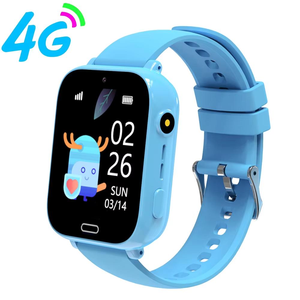 2025 Новые умные часы для детей 4G телефон WIFI LBS трекер местоположения игры видеозвонок будильник детские смарт-часы камера подарок для мальчиков и девочек