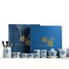 Kung Fu Guochao Huang Ru Kiln Beige Ru Kiln One Pot Six Cups Tea Set Outdoor Portable Tea Cup Company