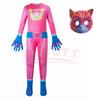Хэллоуин Комбинезон SuperKitties Облегающий костюм Костюм для сценического выступления Комбинезон СуперКошки Костюм для косплея Super Kitties