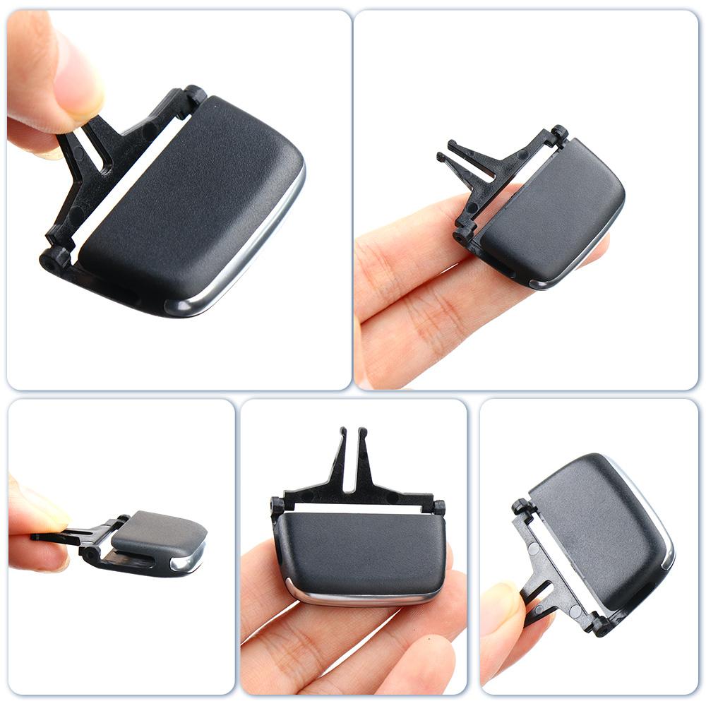 39844538 Black Car Rear AC Air Conditioning Vent Outlet Tab Clip For Volvo S90 S90L 2015-2026 AC Air Vent Outlet Tab Clip