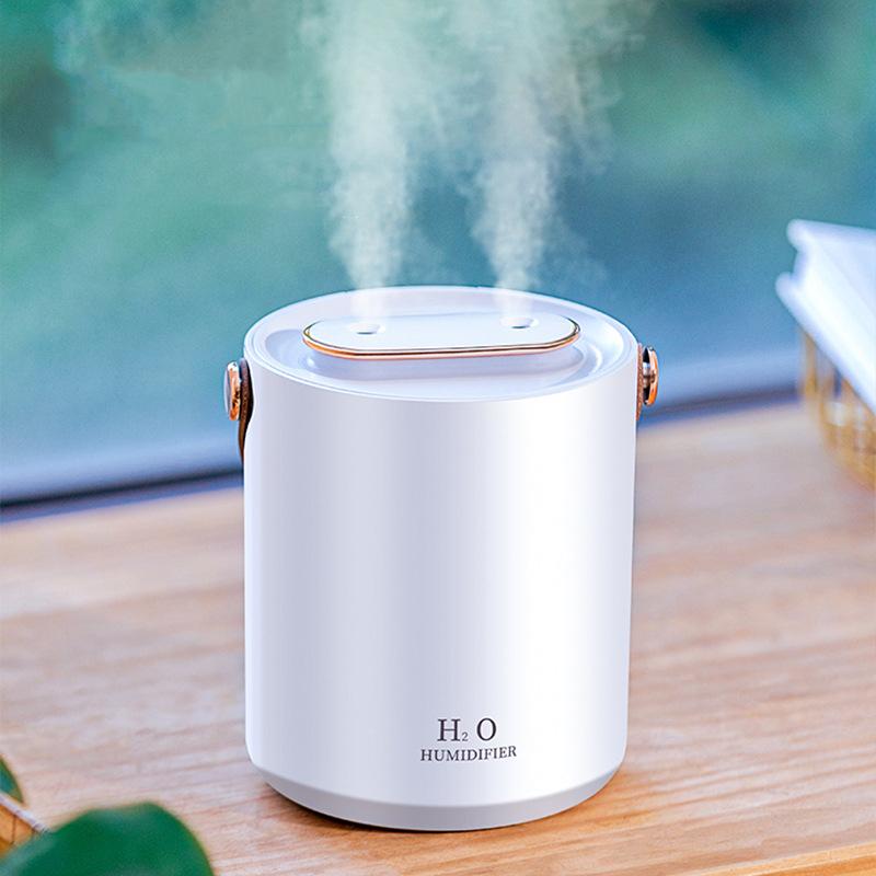Электрический ультразвуковой увлажнитель воздуха 1200 мл, очиститель воздуха для бытовой техники, usb, двойная насадка, тяжелый туман, арома-увлажнитель воздуха, диффузор