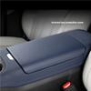 Для Xpeng G6 2022-25 Автомобильная подушка на подлокотник Кожаная дышащая крышка бокса центральной консоли Защита от царапин для бокса подлокотника