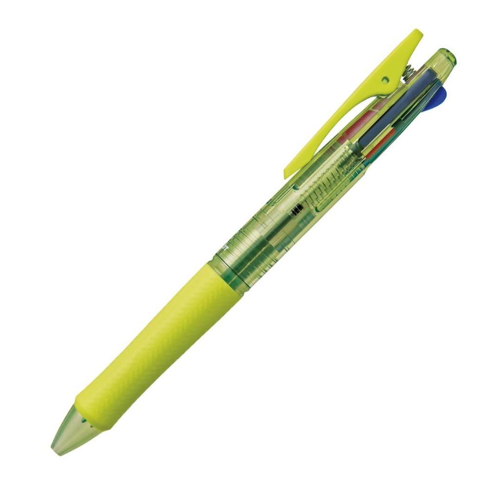Шариковая ручка Pilot Acroball 3 Clear Soft Green BKAB40FCSG 3-цветная 0.7