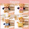 Lovely Bear Teddy Plush Keychain In Various Colors Perfect For Birthday Gifts