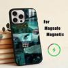 Чехол для телефона Сумерки Эдвард для iPhone 17, 16, 15, 14, 13, 12, 11 Plus, Pro, магнитный с Magsafe, беспроводная зарядка