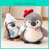 Penguin Cute Stuffed Animal Ornament With Chef Painter And Styles Fisherman