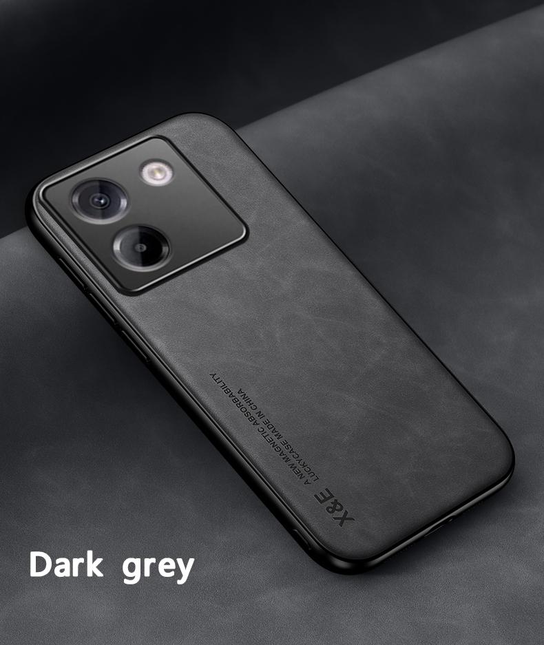 Роскошный кожаный чехол-фунда для Xiaomi POCO M7 Pro 5G Чехол Ультратонкий Магнитная защита для автомобиля Чехол для телефона Capa