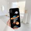 CJ12 Astronaut Space Moon Phone Case for Samsung Galaxy Note 10 20 S23 S24 S25 Ultra FE Plus Edge Lite A02S A35 A07 A17