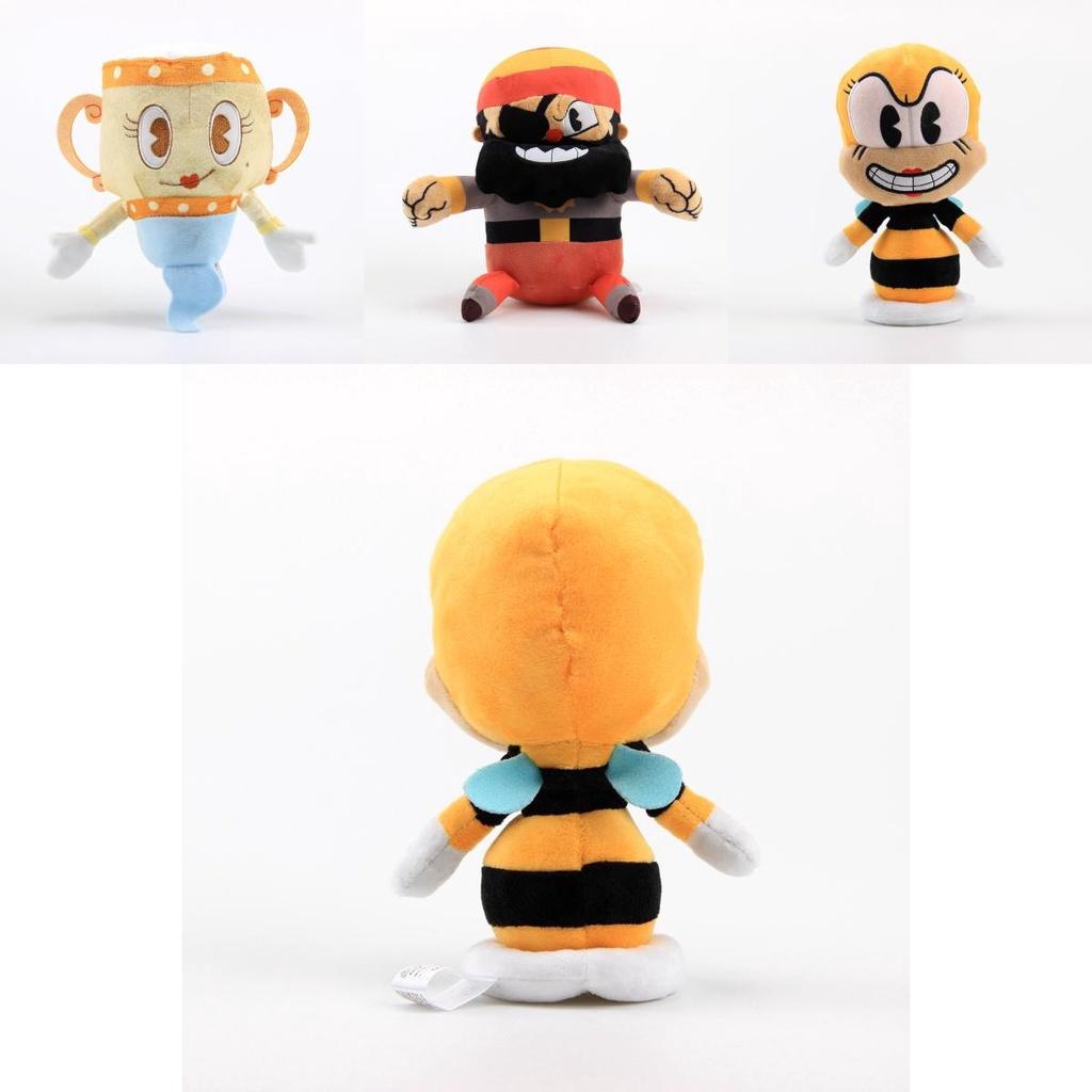 Premium Quality Cuphead Plush Toys Captain Brineybeard Soft Stuffed Doll Perfect For Gifts