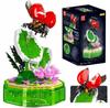 Конструктор пластиковый Mould King Музыкальная шкатулка с LED и божьей коровкой, 405 деталей