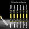 6pcs Metal Crowbar Kit Prying Opening Repair Tool Tablet Computer Opening Tool Small Metal Spudger Excellent for Opening