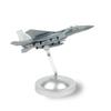 NUOTIE Eagle Metal Airplane Model Kit with Stand Gulf Spirit Diecast Alloy Fighter Model Jet Military Aircraft Collection 1/100 F-15C