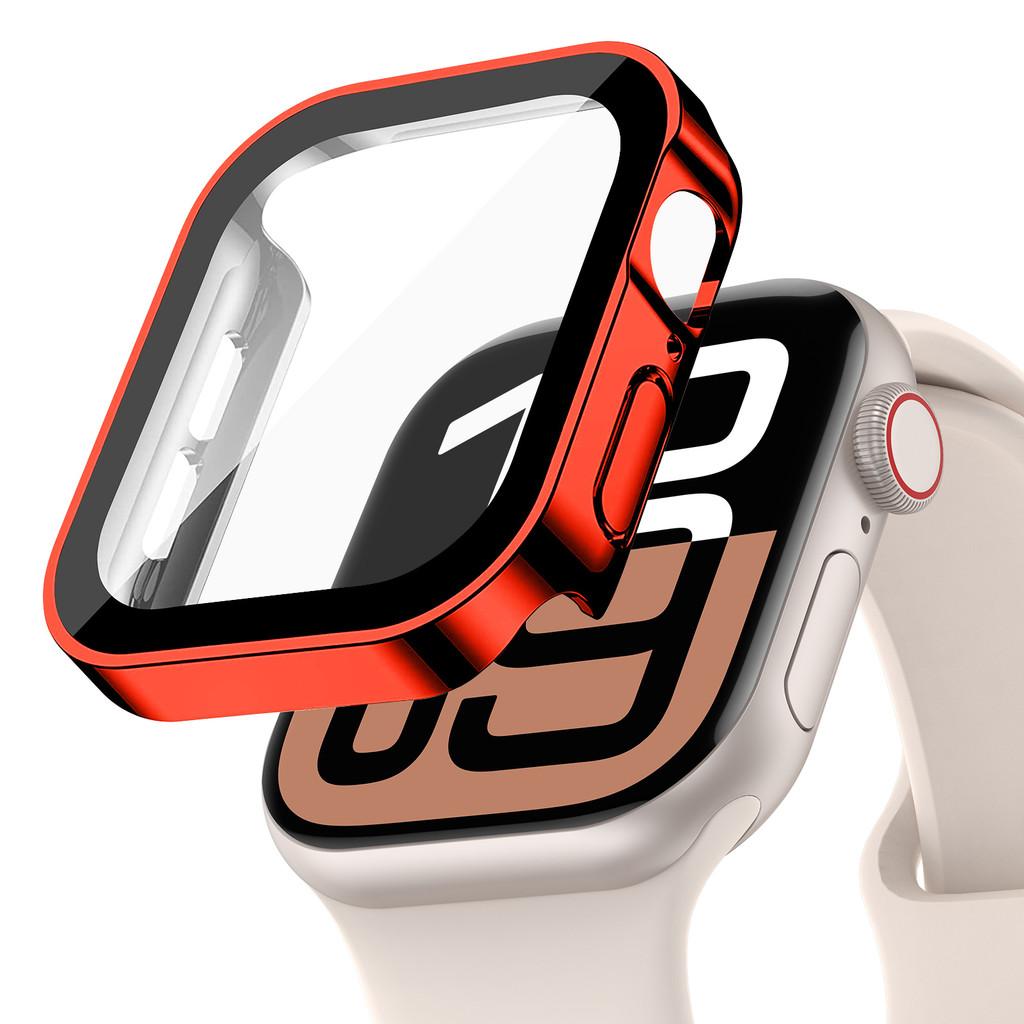 Waterproof Case Screen Protector glass+Cover for Apple Watch Ultra 49mm 46mm 45mm 44mm 42mm 41mm 40mm iWatch 10 9 8 7 6 5 4