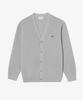 Lacoste Men'S Pique V-Neck Cardigan Ah186E-56G 5Hi