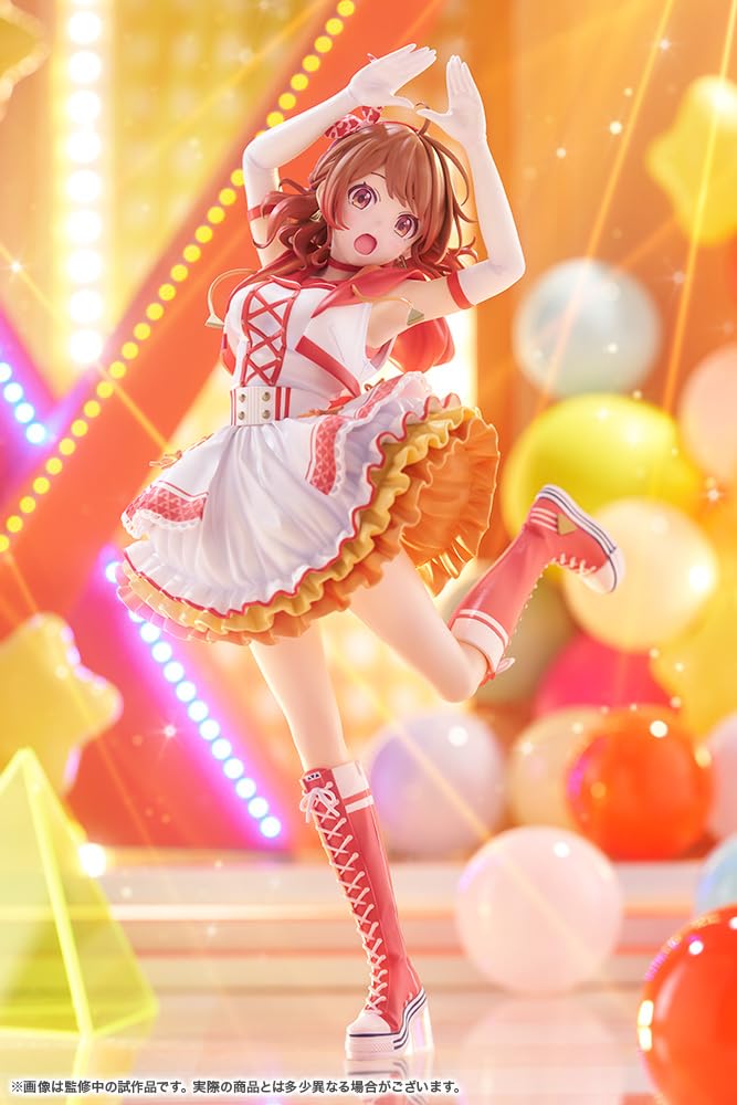 Kotobukiya Gakuen Idolmaster Ханами Юмэ Масштабная фигурка 260 мм ПВХ Раскрашенная Полная фигурка -Рисовый шарик- 1/7 Прибл.