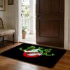 American Movie Ghostbusters Floor Mat Soft Flannel Absorbent Mat Non-Slip Rug Home Bedroom Bathroom