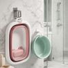 2 Pieces Wall Mounted Basin Storage Rack Carbon Steel Wash Basin Holder  Bathroom