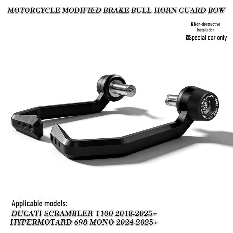 Защита рук Ducati Scrambler 1100, Защита руля модели EP, Противовес