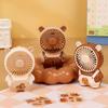 With Lanyard Capybara Handheld Fan 3 Gears Summer Fan Cute Desktop Fan  Office