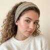 Solid Color Knitted Headband Knit Warm Hair Band Cute Woolen Hairband Sports