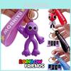 Брелок-подвеска из ПВХ-фигурки Roblox Rainbow Friends - милая игрушка-подвеска для рождественских подарков