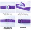 Yoga Strap Cotton Exercise Straps Adjustable D Buckle Gives Flexibility for Yoga Stretching Pilates 1.8Mx3.8CM P8X2
