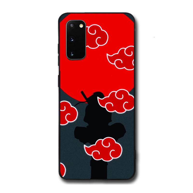 Чехол для телефона Akatsuki Anime N-Naruto для Samsung Galaxy S9 S8 Plus S10 5G S21 S30 S20 Ultra S10 Lite, 2020, мягкий чехол