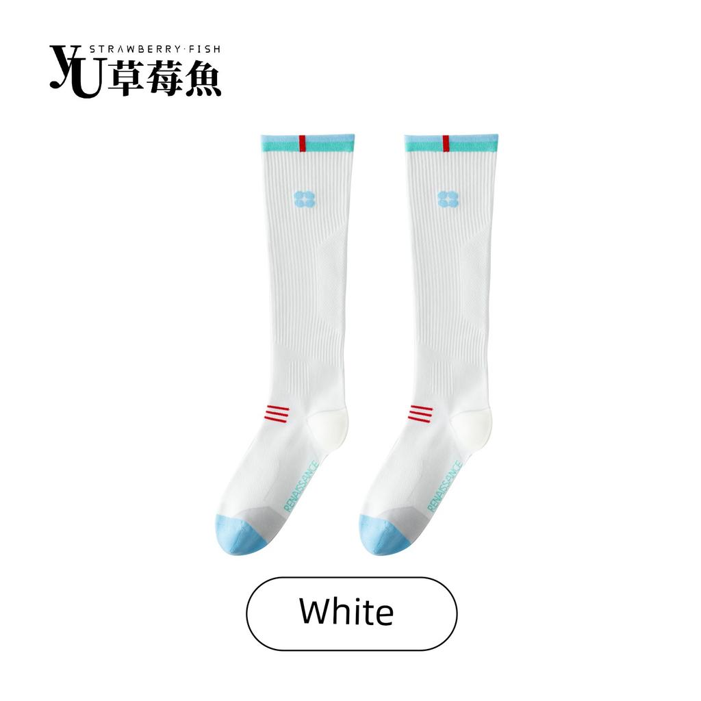 Lightweight Hiking Compression Socks for Women, Professional Sports Hiking Socks, Muscle Compression Outdoor Breathable Sweat-Absorbing Calf Socks