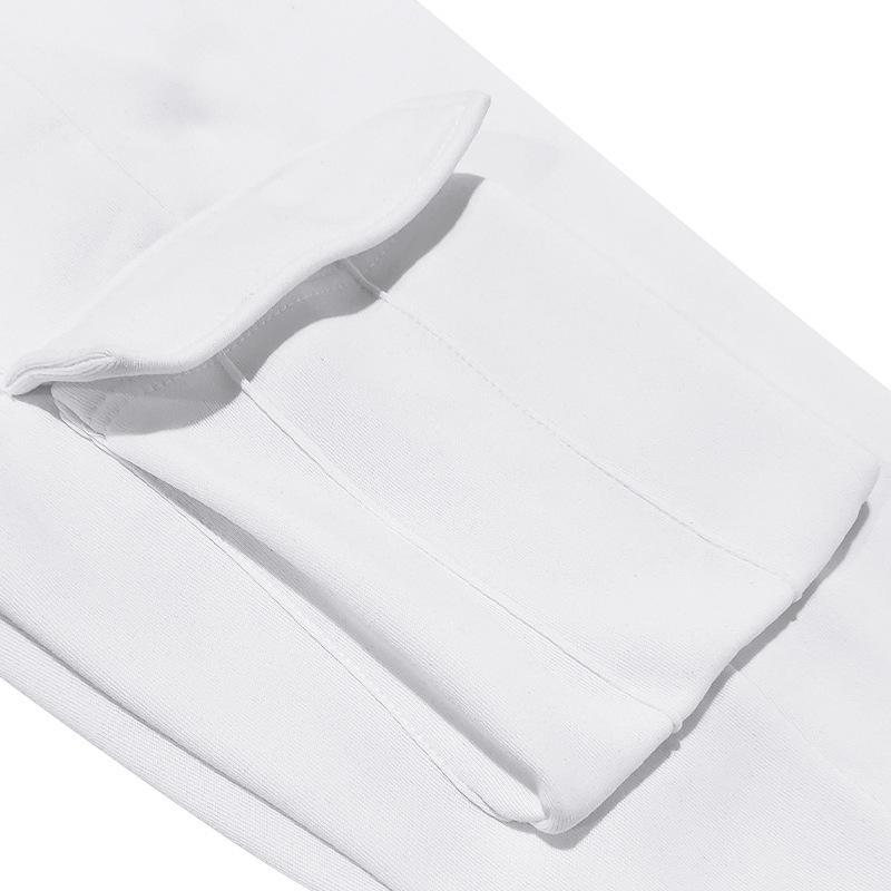 Новые мужские осенне-зимние спортивные и повседневные брюки, мужские спортивные рабочие брюки с несколькими карманами, спортивные штаны мужские