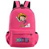 Anime One Piece Backpack for Boy Girl Hildren Back To School Schoolbag Student Kawaii Backpack Luffy Nami Usopp Lightweight Bags