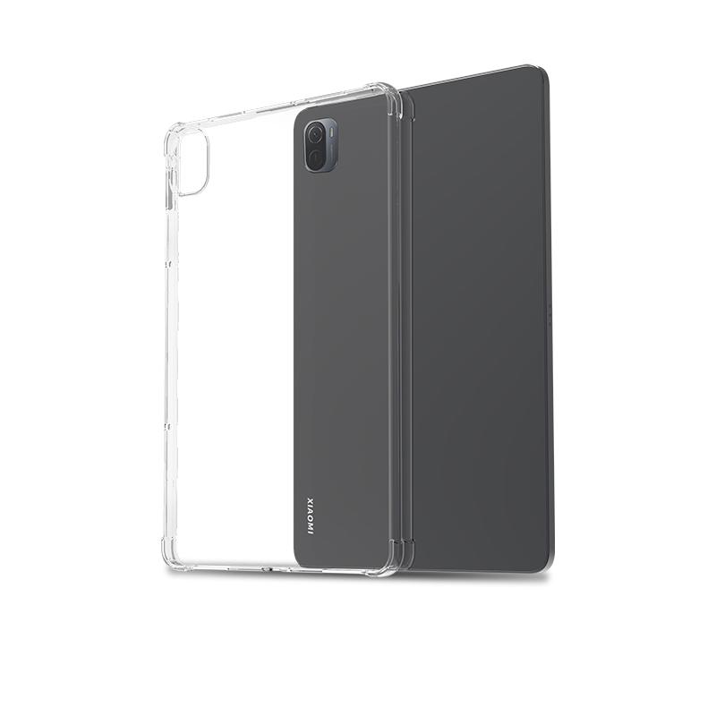 2 В 1 Мягкий ТПУ со стеклом для XiaoMi Pad 5 Pro 11 чехол прозрачная задняя крышка для MiPad 5 Прозрачный чехол Силиконовая задняя крышка для планшета Mipad 5 аксессуары