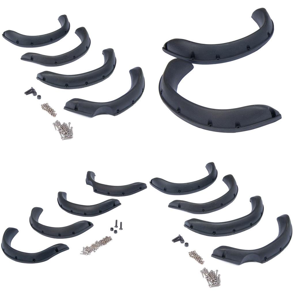 High Quality Rubber Fender Flare Guards For Rc 1/10 Tf2 Tamiya Hilux Trail Finder