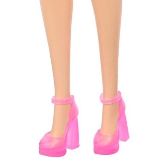 Barbie First Butterfly Dress Dress-Up DollHouse Pretend PlayRole Play Doll From 3 Years Old Pink JLG03