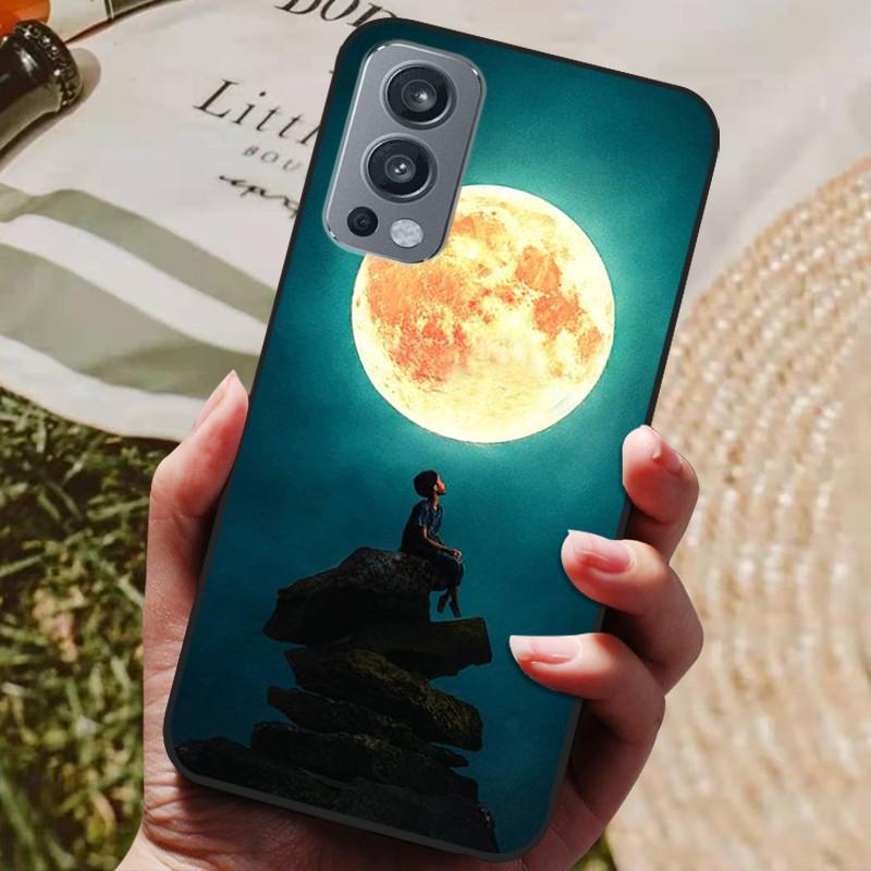 Для OnePlus Nord 2 5G Чехол Силиконовая Задняя Крышка Чехол для Телефона Для OnePlus Nord2 5G Чехлы для One Plus Nord 2 5G Мягкий Бампер Funda