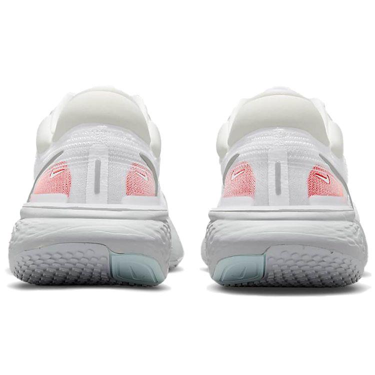 Nike ZoomX Invincible Run Flyknit White Metallic Silver Мужские кроссовки Pure-Platinum Чили-Красный CT2228-102