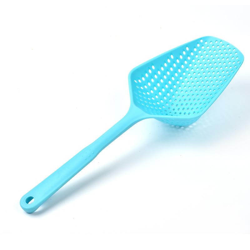 Пластиковая дренажная лопатка, полипропиленовая пластиковая лопата для льда, дуршлаг, фильтр-лопатка, дренажная ложка, кухонные принадлежности