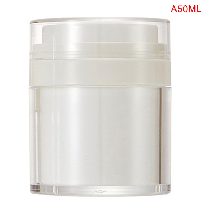 1 шт. безвоздушный косметический контейнер безвоздушный насос банка пустая акриловая бутылка для крема