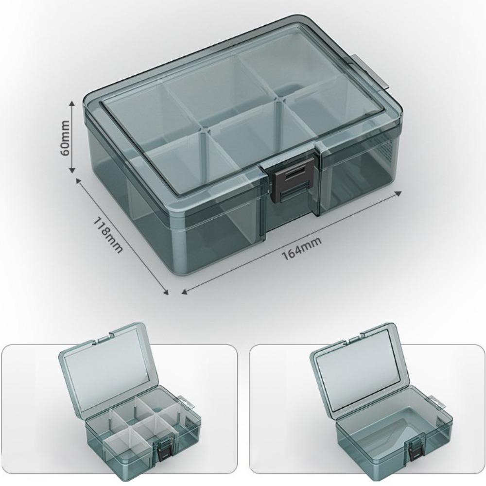 Drill Bit Accessories Screw Storage Box Removable Grid Mini Classification Grid