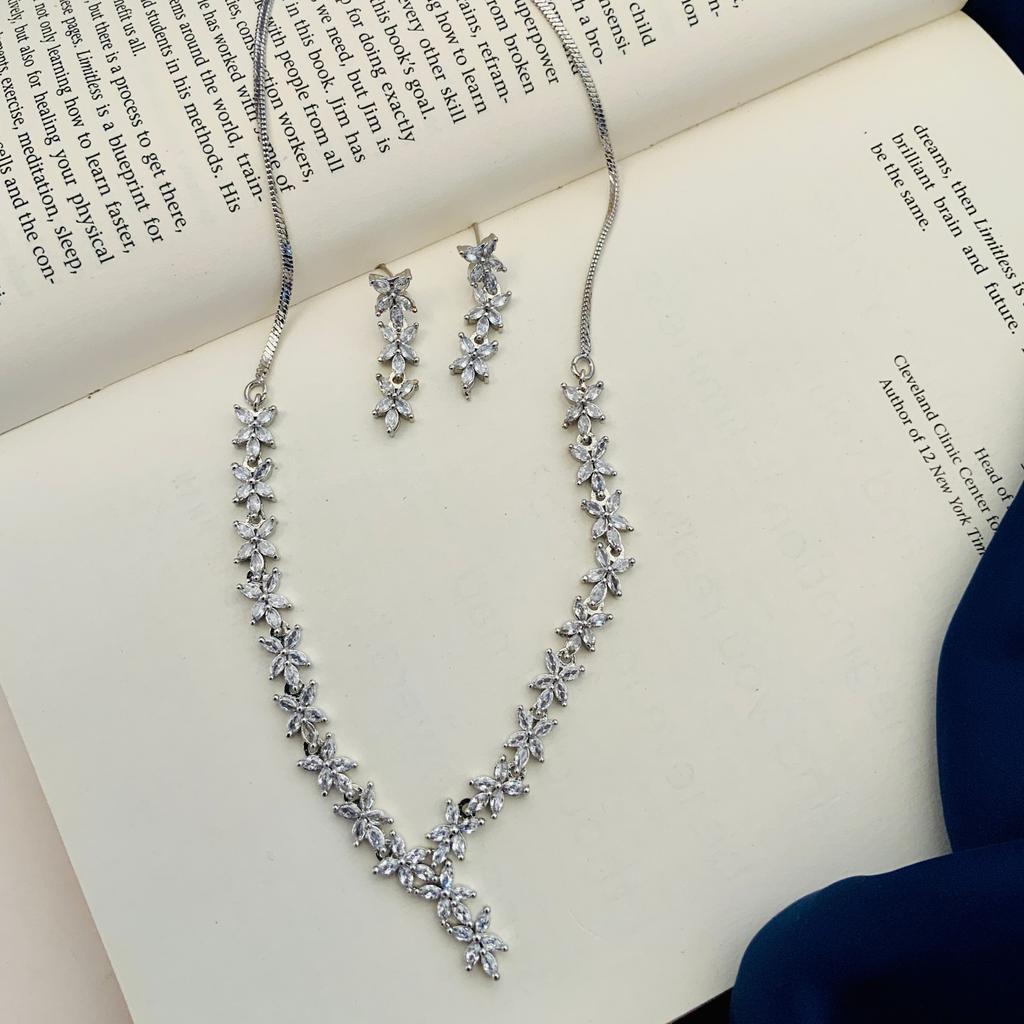 Посеребренные бриллиантовые круглые колье комплект бриллиантовых колье комплект для женщин