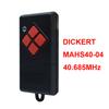 Scimagic Dickert Gate Door Keyfob Hand Transmitter Garage Door Remote Control 27MHz  MAHS27 MAHS27-01 MAHS27-04 27.015MHz
