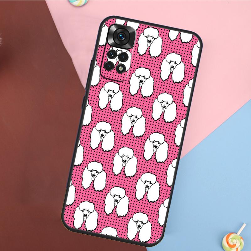 Мультяшные пудели Милый девчачий чехол для Xiaomi Redmi Note 14 13 12 9 10 11 Pro 9S 10S 11S 12S Redmi 14C 10C 12C 13C Чехол