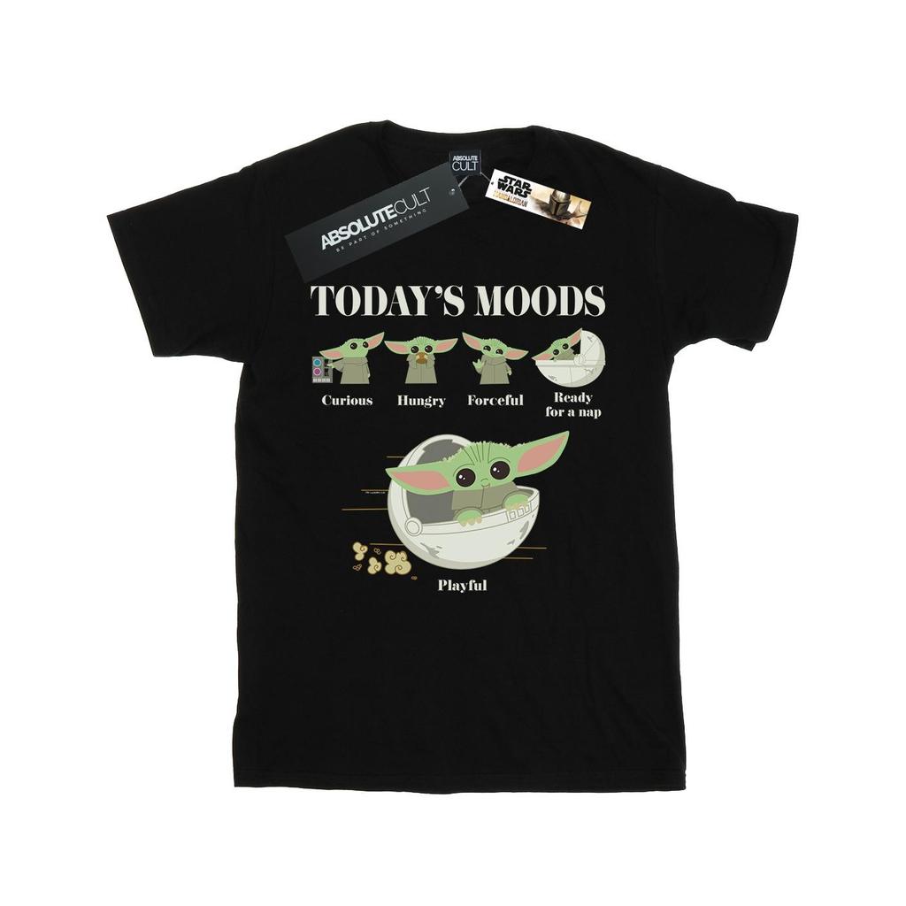Star Wars Mens The Mandalorian The Child Moods T-Shirt