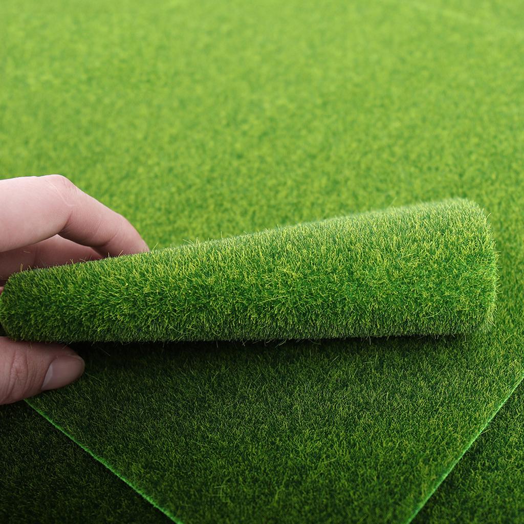 Зеленый имитационный коврик, Мох, Растение, Флокированный мох, Декоративный коврик, Микро бонсай, Горшечное растение, Покрытие