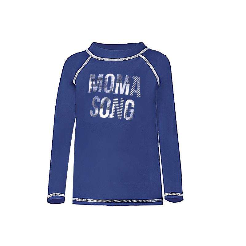 Kids' Sun Protection Two-Piece: Short Sleeve Casual Beachwear & Loose Pants for Boys & Girls