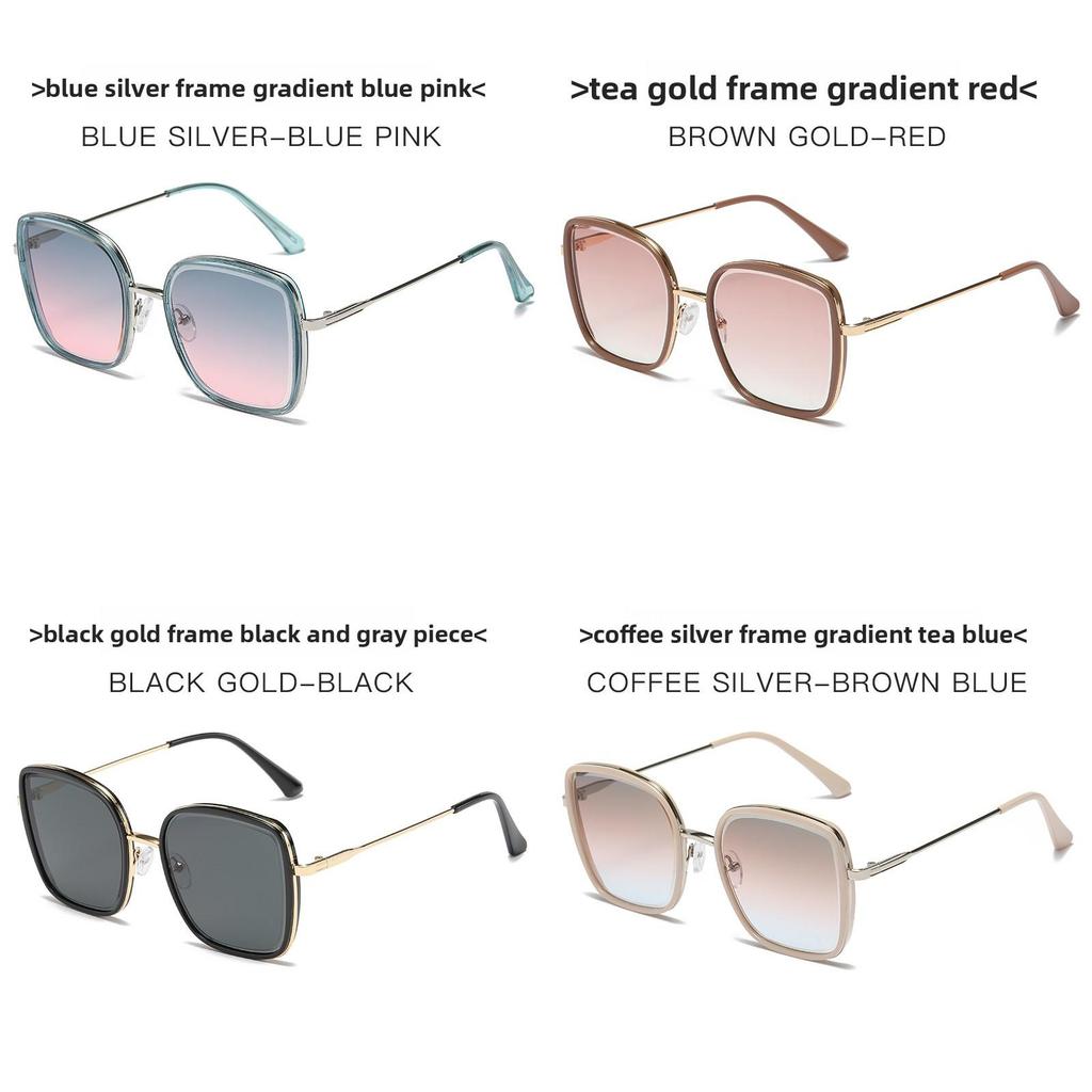 Fall Elegant Womens Sun Glasses With Gradient Lenses For Daily Wear And Parties