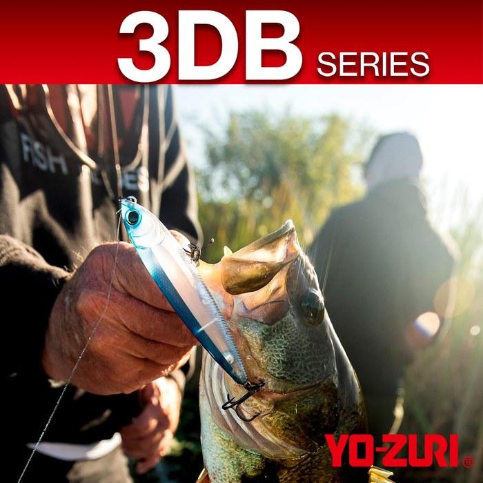 YO-ZURI Lure Shad 3DB SHAD (SP) 70mm 10g R1104-PSSH - Prism Sexy Shad