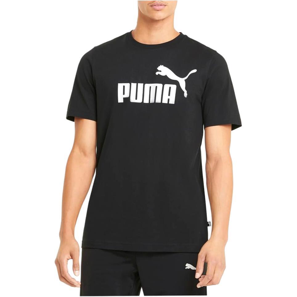 Puma Футболки Мужские Черные С Круглым Вырезом 586449-01
