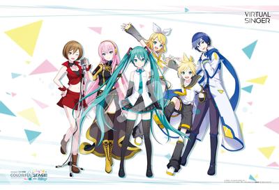 Ensky Красочная сцена проекта Sekai! Подвиг. Hatsune Miku Виртуальный певец 26x38см Пазл 300 деталей ПАЗЛ 300-1926