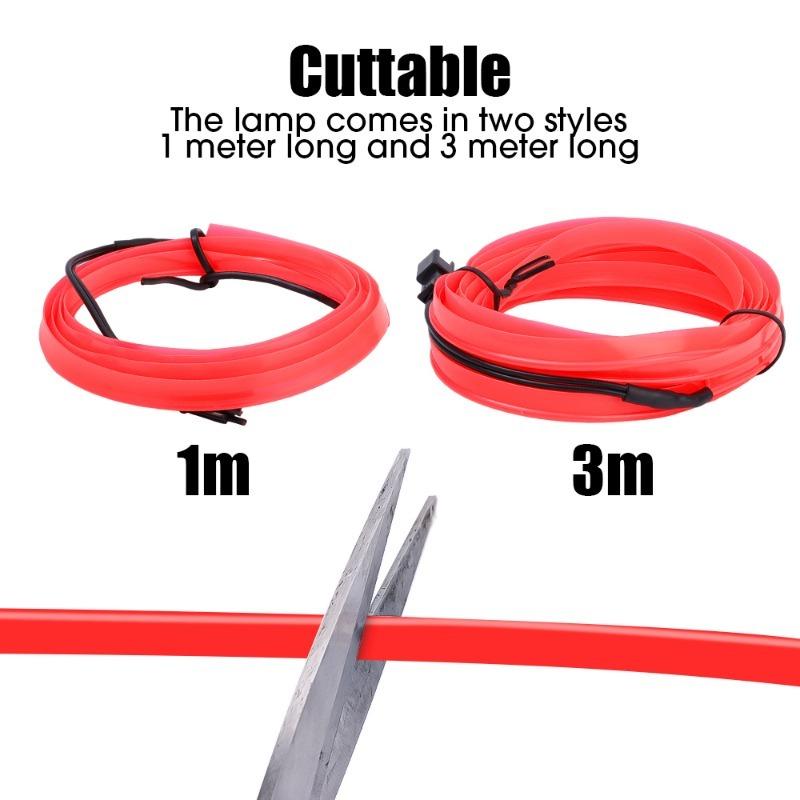 Полоска окружающего света для салона автомобиля, оптоволоконная атмосфера, неоновые светодиодные фонари, USB-вечеринка, декоративные лампы, полоска, авто, DIY, окружающий свет