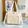 Японская Инс Девочка Милый Y2K Ульззан Ita Bag Милый Колледж Школьная Сумка Женская Комикс Выставка Повседневная Сумка Через Плечо